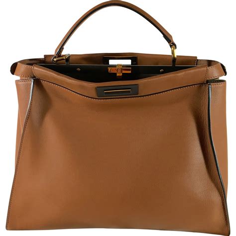 second hand fendi handbag|fendi peekaboo second hand.